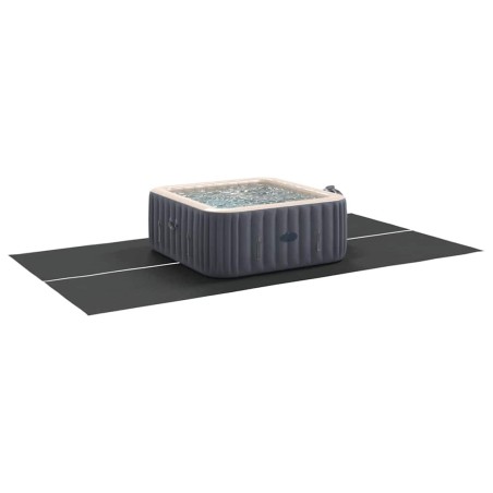 Couverture de piscine rectangulaire Noir Plastique 420 x 220 cm 