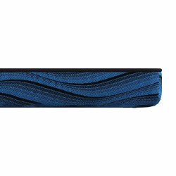 Coussins de Matelas Blanc et Bleu 80 x 200 cm 