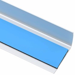 Nez de marche 10 pcs Argent 67 cm Aluminium 