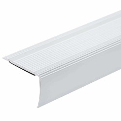 Nez de marche 10 pcs Argent 67 cm Aluminium 
