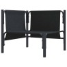 Ensembles de meubles d'extérieur avec coussin avec oreiller Anthracite 