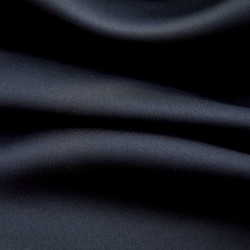 Rideaux occultants avec anneaux 2 pièces Noir 137 x 213 cm Tissu 