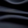 Rideaux occultants avec anneaux 2 pièces Noir 137 x 213 cm Tissu 