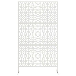 Écran de confidentialité 100x50x180 cm en acier inoxydable 