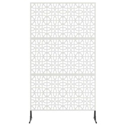 Écran de confidentialité 100x50x180 cm en acier inoxydable 