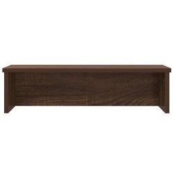 Étagères de cuisine empilables 2 pcs chêne marron 60x15x16 cm 