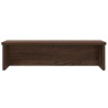 Étagères de cuisine empilables 2 pcs chêne marron 60x15x16 cm 