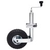 Roue jockey 48 mm avec 2 tubes de support et 3 pinces divisées 