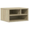 Support d'imprimante chêne sonoma 40x32x22,5 cm bois ingénierie 