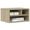 Support d'imprimante chêne sonoma 40x32x22,5 cm bois ingénierie 