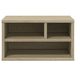 Support d'imprimante chêne sonoma 40x32x22,5 cm bois ingénierie 