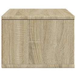 Support d'imprimante chêne sonoma 40x32x22,5 cm bois ingénierie 