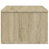 Support d'imprimante chêne sonoma 40x32x22,5 cm bois ingénierie 