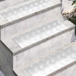 Plaques à damier en aluminium 2 pcs Antidérapantes 60x20 cm 