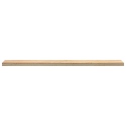 Appuis de fenêtre 2 pcs non traité 160x20x2cm bois chêne massif 