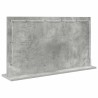 Miroir de vanité Gris béton Béton 80 x 45 x 18 cm Miroir 