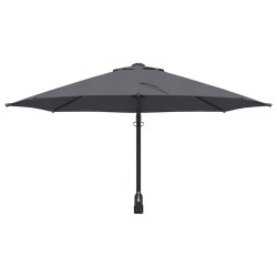 Parasol de jardin mural anthracite 250 cm 
