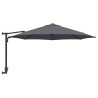 Parasol de jardin mural anthracite 250 cm 