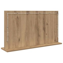 Miroir de vanity Chêne artisanal Panneau de particules 