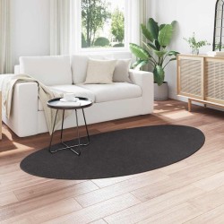 Tapis Anthracite 100 x 200 cm Laine 