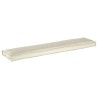 Coussins de Palette pour Banc 2 pcs Crème 180x40x8 cm Tissu Oxford 