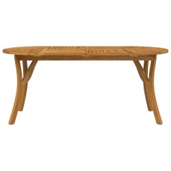 Table de jardin 200x90x75 cm Bois d'acacia solide 