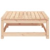Repose-pied de jardin 70x70x30 cm bois de pin solide 