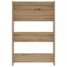 Cabinets à chaussures muraux avec étagère Autre 2 pcs chêne artisanal 
