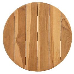 Table de Jardin Ø40x41 cm Bois Massif Teck 