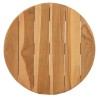 Table de Jardin Ø40x41 cm Bois Massif Teck 