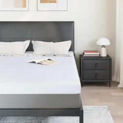 Coussins de Matelas Blanc 160 x 200 cm 
