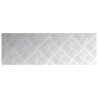Plaques en aluminium antidérapantes 4 pcs 60x20 cm 