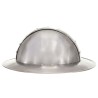 Casque de chevalier médiéval antique pour GN Argenté Acier 