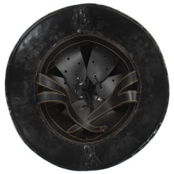 Casque de chevalier médiéval antique pour GN Argenté Acier 
