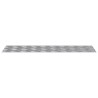 Plaques à Damier en Aluminium 4 pcs Antidérapantes 70x20 cm 