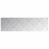 Plaques à Damier en Aluminium 4 pcs Antidérapantes 70x20 cm 