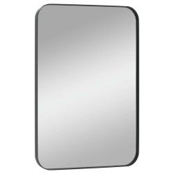 Miroir mural Noir 40x60 cm Rectangulaire 