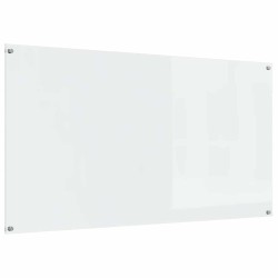 Crédence de cuisine en verre trempé transparent 110x60x0.6 cm 