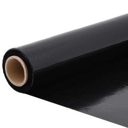 Film étirable 6 pcs noir 23 μm 50 cm x 150 m 