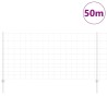 Pieux de clôture 22 pcs U-Channel 120 cm Acier galvanisé 