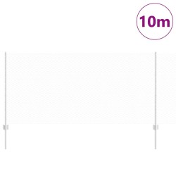 Poteaux de clôture 10 pcs U-Channel 100 cm en acier galvanisé 