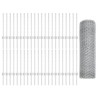 Poteaux de clôture 11 pcs U-Channel 60 cm en acier galvanisé 