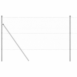 Clôture Hexagonale 1,4x25 m Acier Galvanisé 