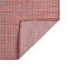 Tapis à tissage plat d'extérieur 200x280 cm Rouge 