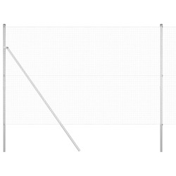 Clôture en fil soudé 1,5x25 m en acier galvanisé 