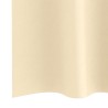 Rideaux avec des rideaux 2 pcs Crème 245 x 140 cm Polyester 