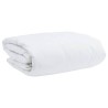 Couette avec oreiller 2 pcs Blanc 155 x 200 cm Bas 