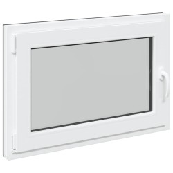Fenêtre de sous-sol« RISOR » 90 x 50 cm oscillo-battante DIN gauche anthracite 