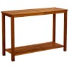 Table console de jardin 110x40x75 cm Bois d'acacia solide 