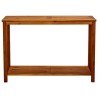 Table console de jardin 110x40x75 cm Bois d'acacia solide 